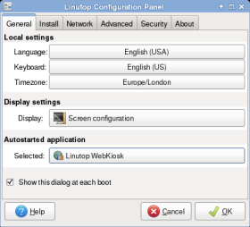 green display system configuration