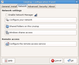 Linutop OS mini PC Linutop language configuration
