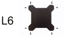 Linutop 6 Ext : Fixation VESA pour écran Linutop 6 Ext : Fixation VESA pour écran
