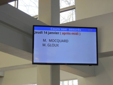 Digital Signage - Hennebont Victor Hugo college