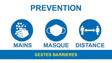 Affichage dynamique Linutop pour les geste barrières