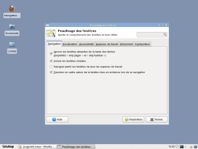 Linutop OS mini PC Linutop window manager