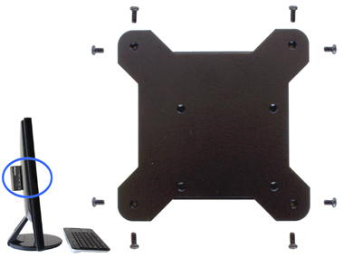 EXT:1 x Linutop 6 VESA  Mounting Bracket